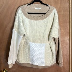 COPY - Amaryllis colors block sweater size M/L